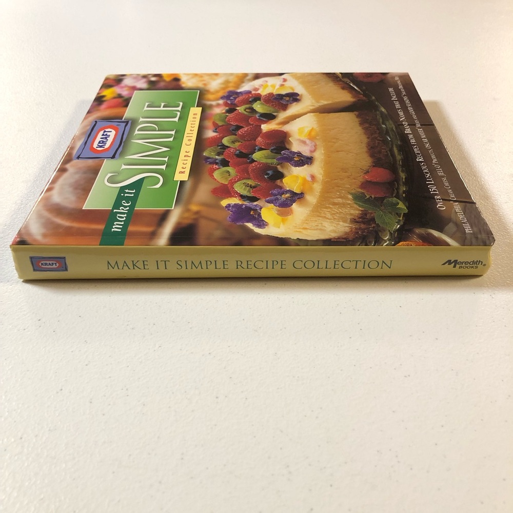 1999 Kraft MAKE IT SIMPLE Recipe Collection (Hardcover) - Picture 6 of 11